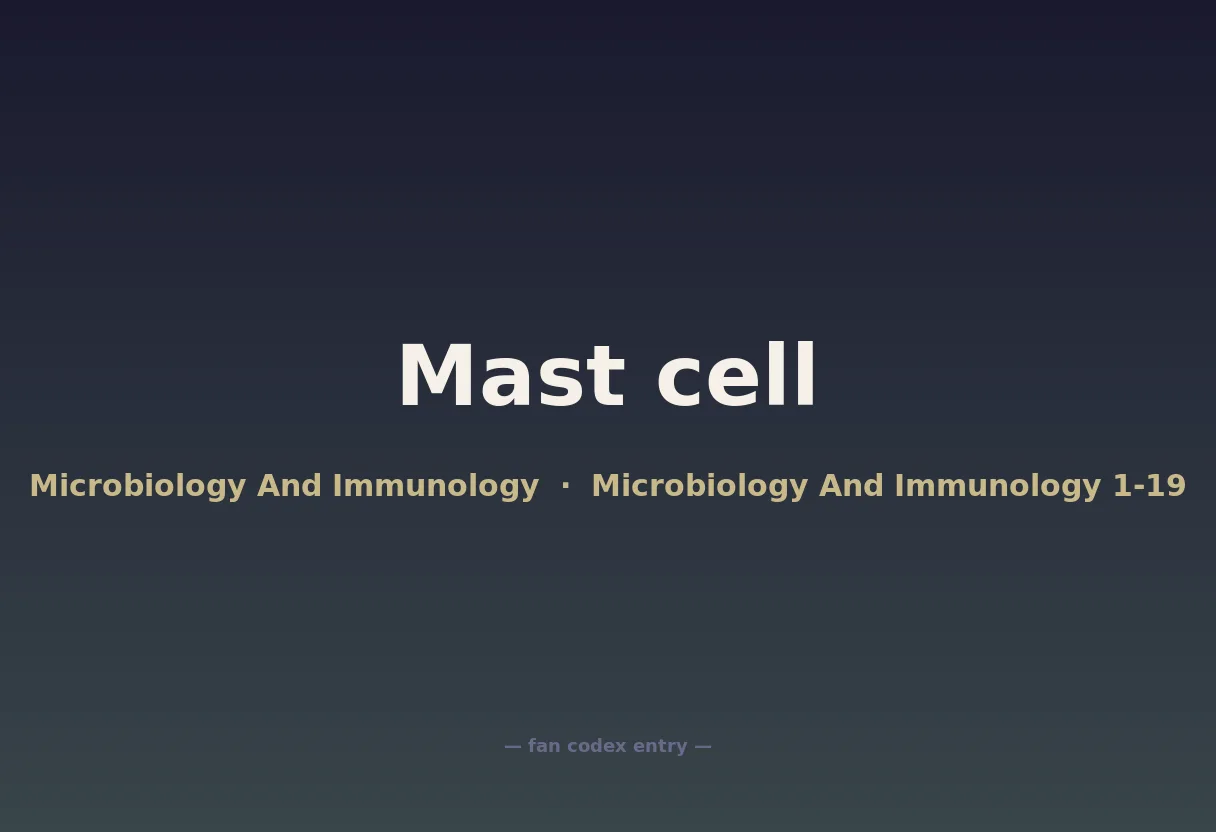 Mast cell