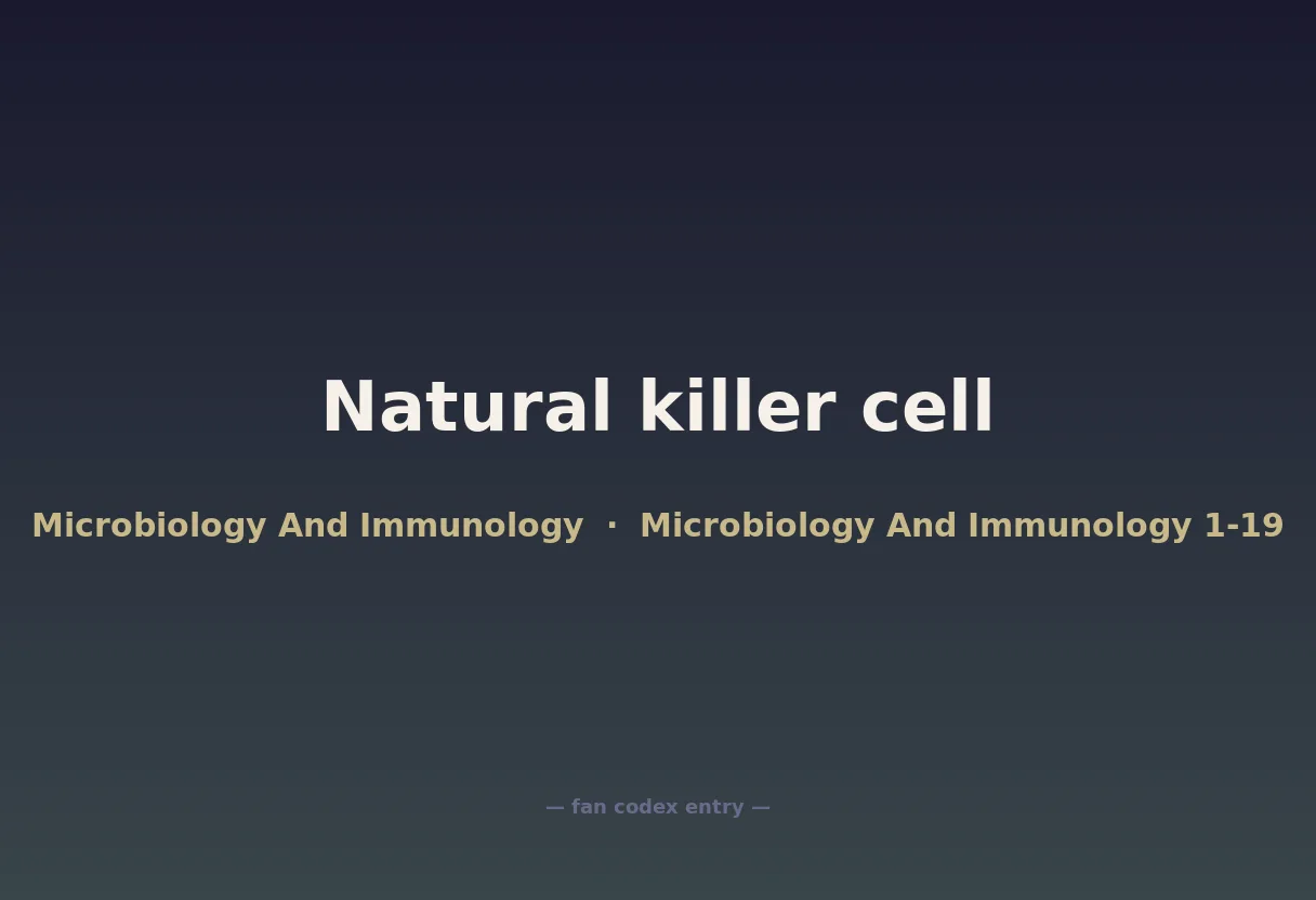Natural killer cell