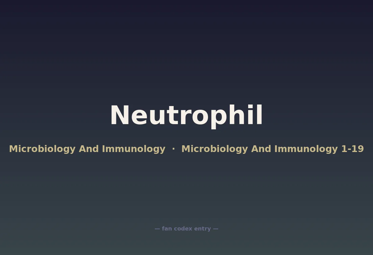 Neutrophil