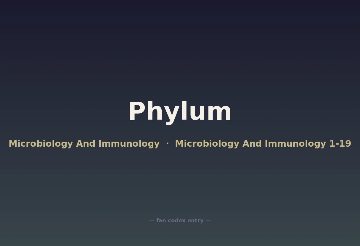 Phylum